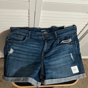 NWT Old Navy Boyfriend Jean Shorts